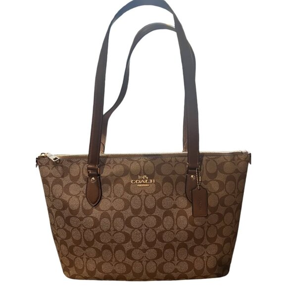 Coach Signature tote - Picture 3 of 8